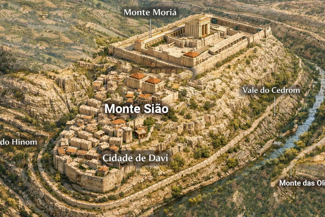 O que faz do Monte Si&atilde;o o Cora&ccedil;&atilde;o da Terra Prometida e o Centro Geogr&aacute;fico da Reden&ccedil;&atilde;o?